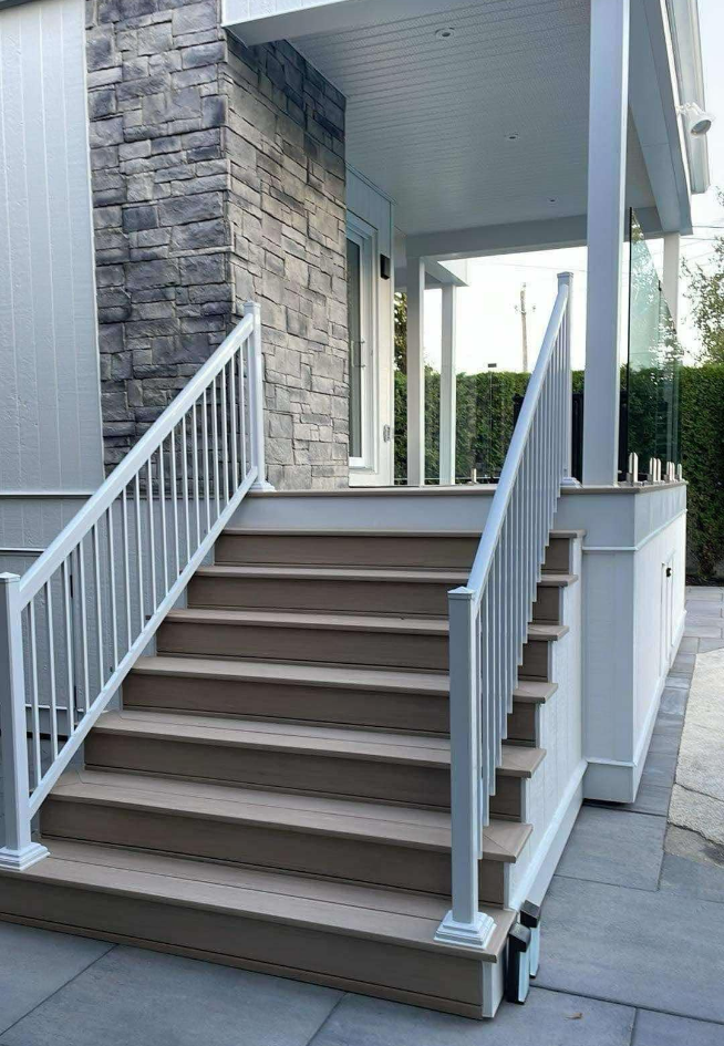 clotures et verres concept